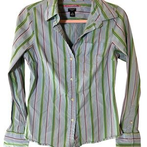 American Eagle Outfitters y2k Striped Shirt